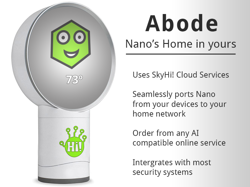 The Nano AI's home in yours