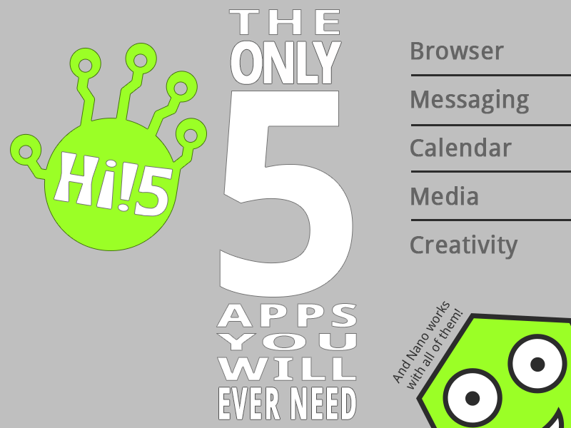 Hi!5, The only apps you'll ever need